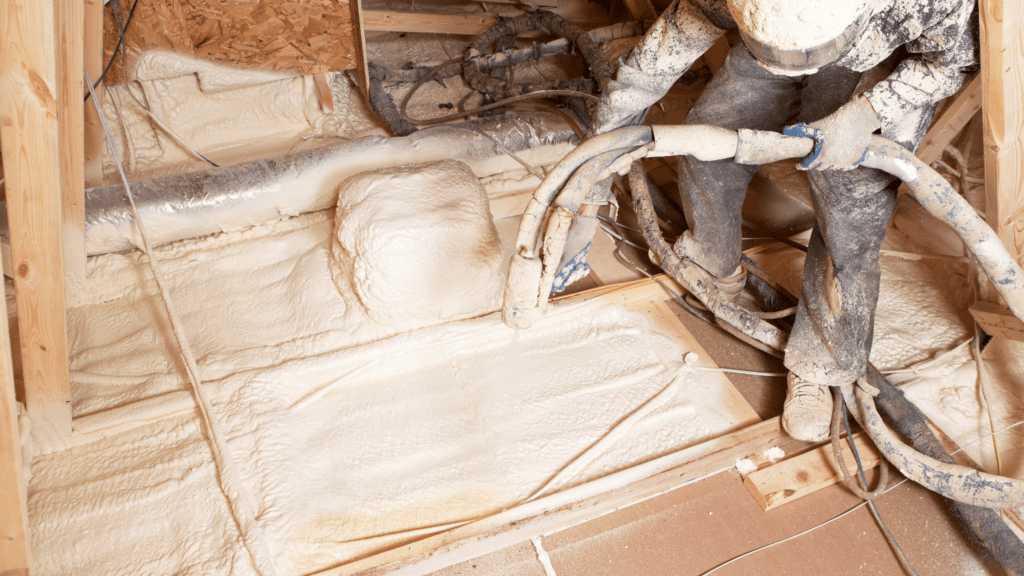 closed cell spray foam insulation