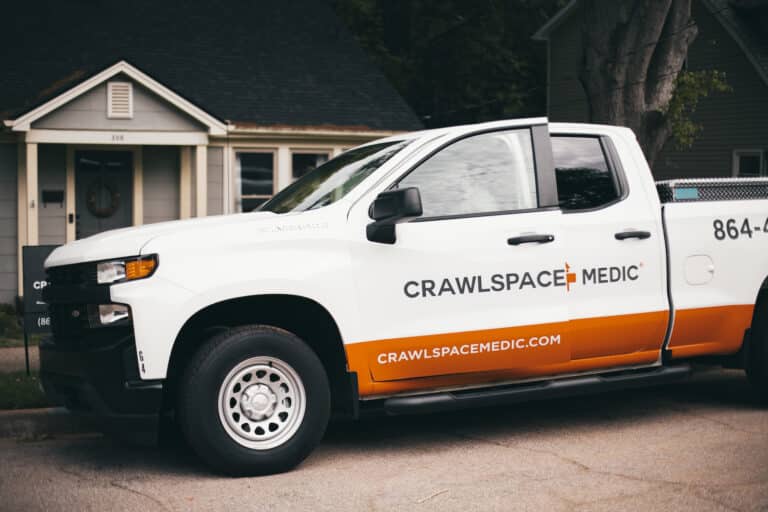 about crawlspace medic - truck